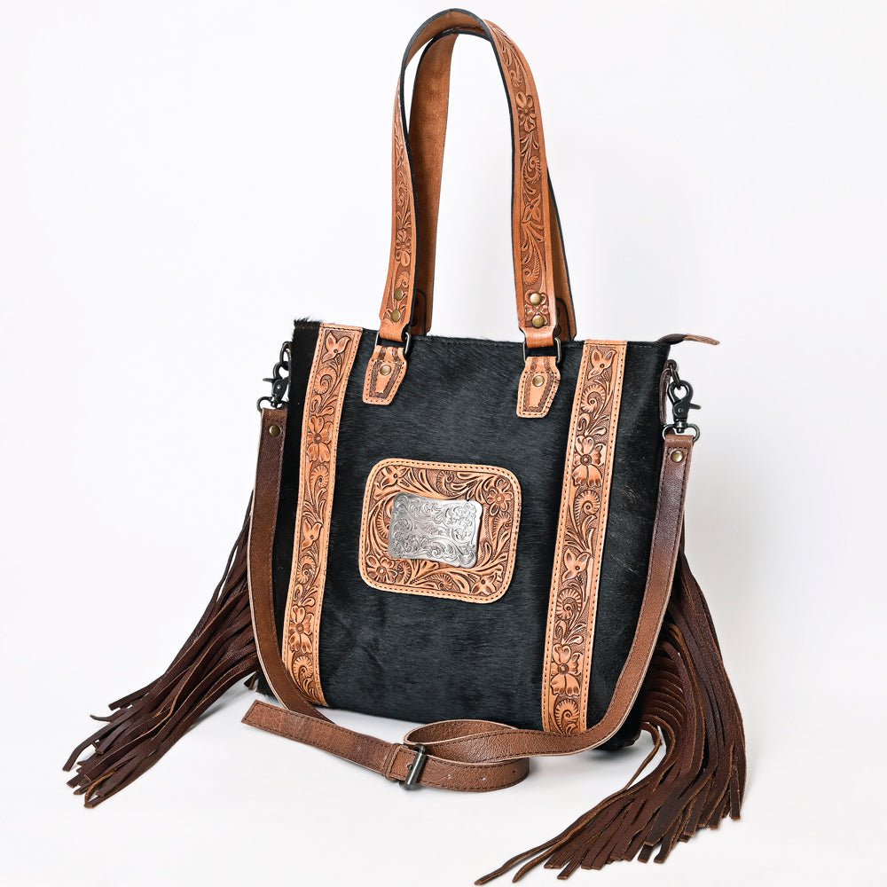 American Darling Hand-Tooled Genuine Leather Tote