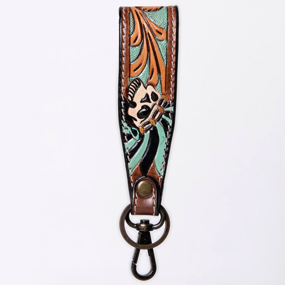 American Darling Hand Tooled Genuine Leather Handle Strap for Wristlet Bag Phone Wrist Keychain Wallet Purse Clutch Cellphone