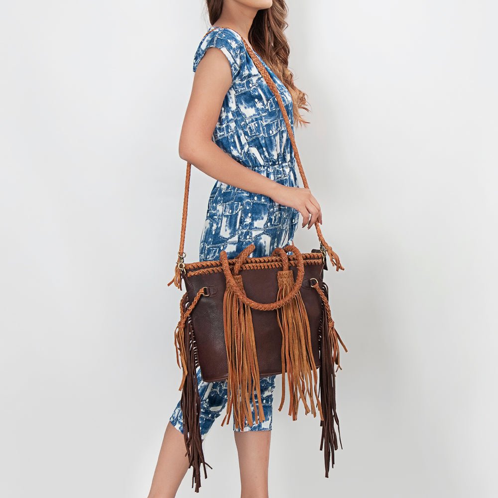 American Darling Genuine Leather Tote