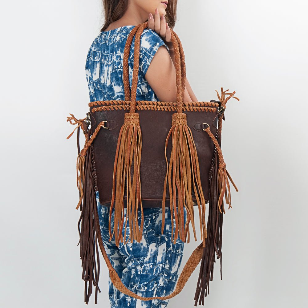 American Darling Genuine Leather Tote