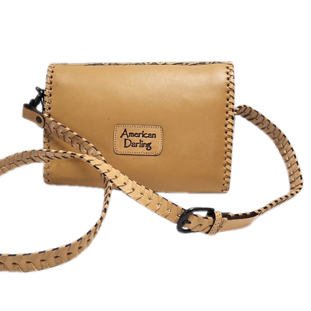 American Darling Hand-Tooled Genuine Leather Wallet