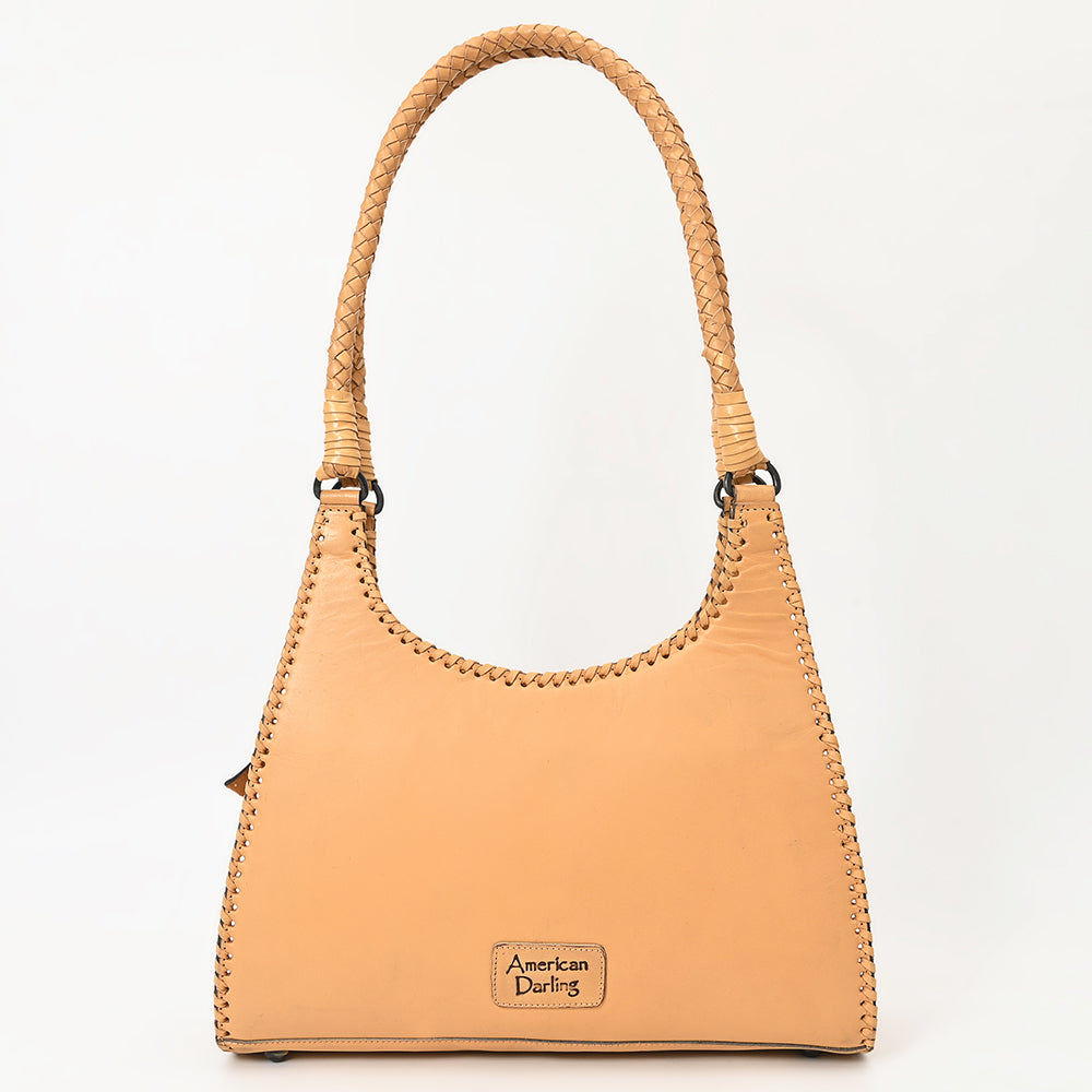 American Darling Hand-Tooled Genuine Leather Hobo Bag