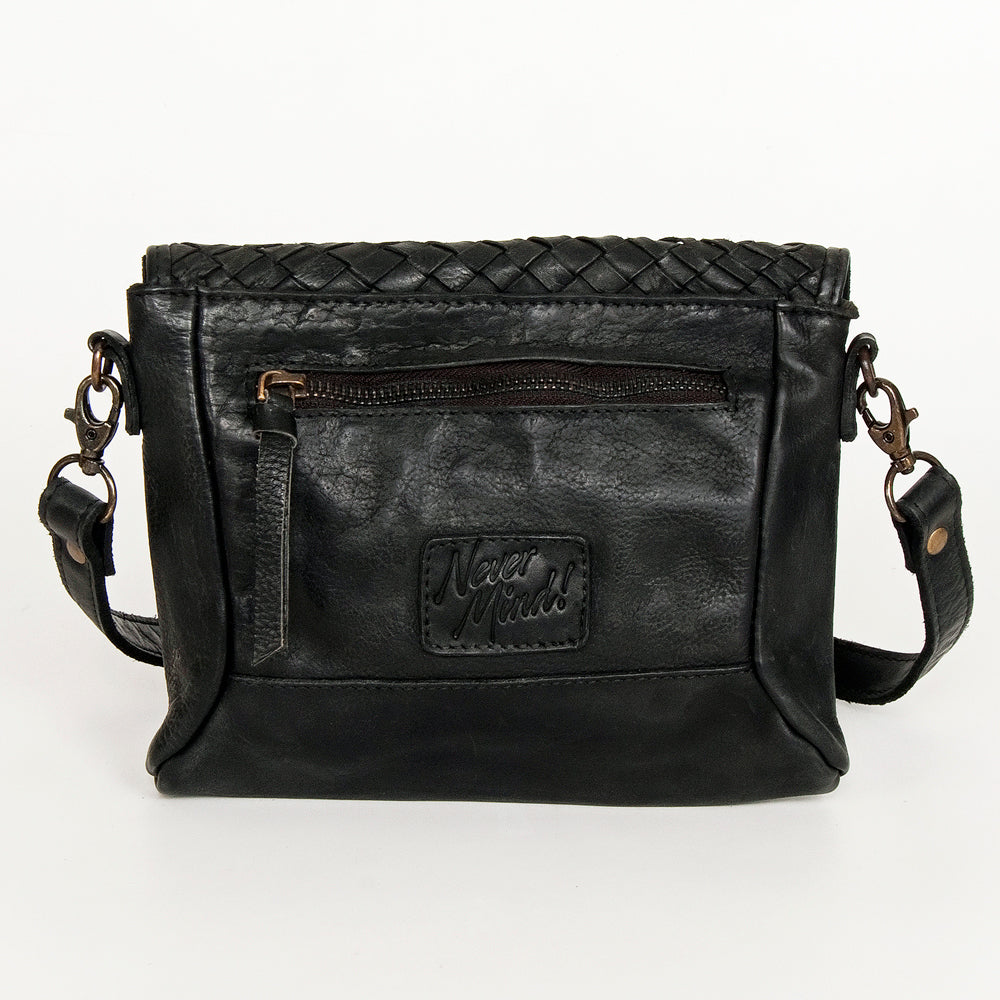 Never Mind Nmbgm123D Cross Body I Vintage Handmade Genuine Cowhide Leather Women Bag Western Handbag Purse