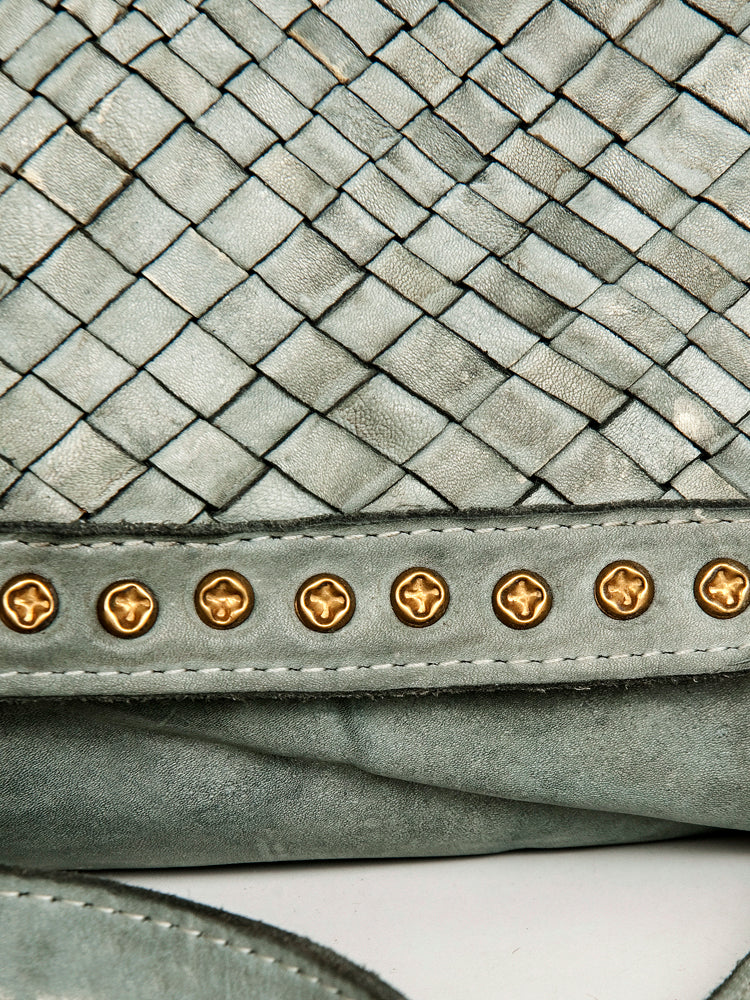 Never Mind Crossbody Vintage Handmade Genuine Cowhide Leather