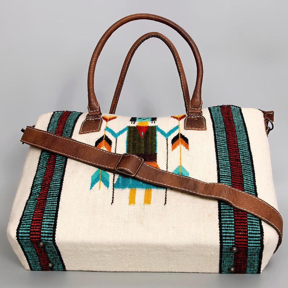 American Darling Tote Saddle Blanket Genuine Leather