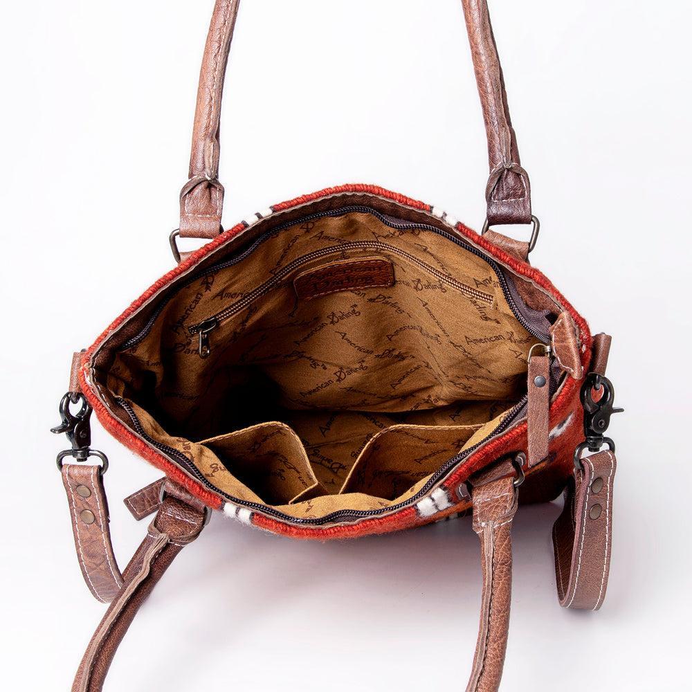 American Darling Tote Saddle Blanket Genuine Leather