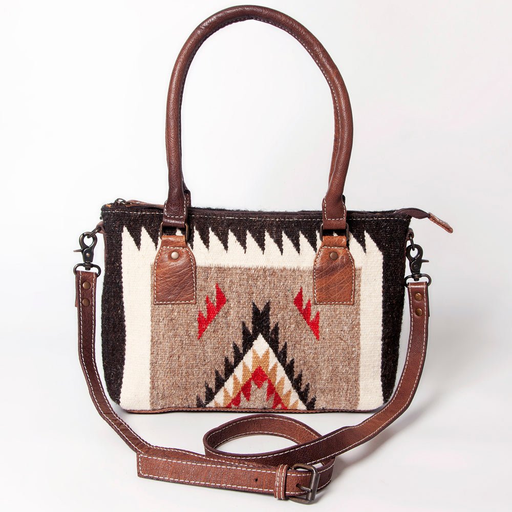 American Darling Tote Saddle Blanket Genuine Leather