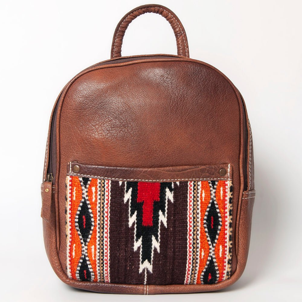 American Darling Backpack Saddle Blanket Genuine Leather