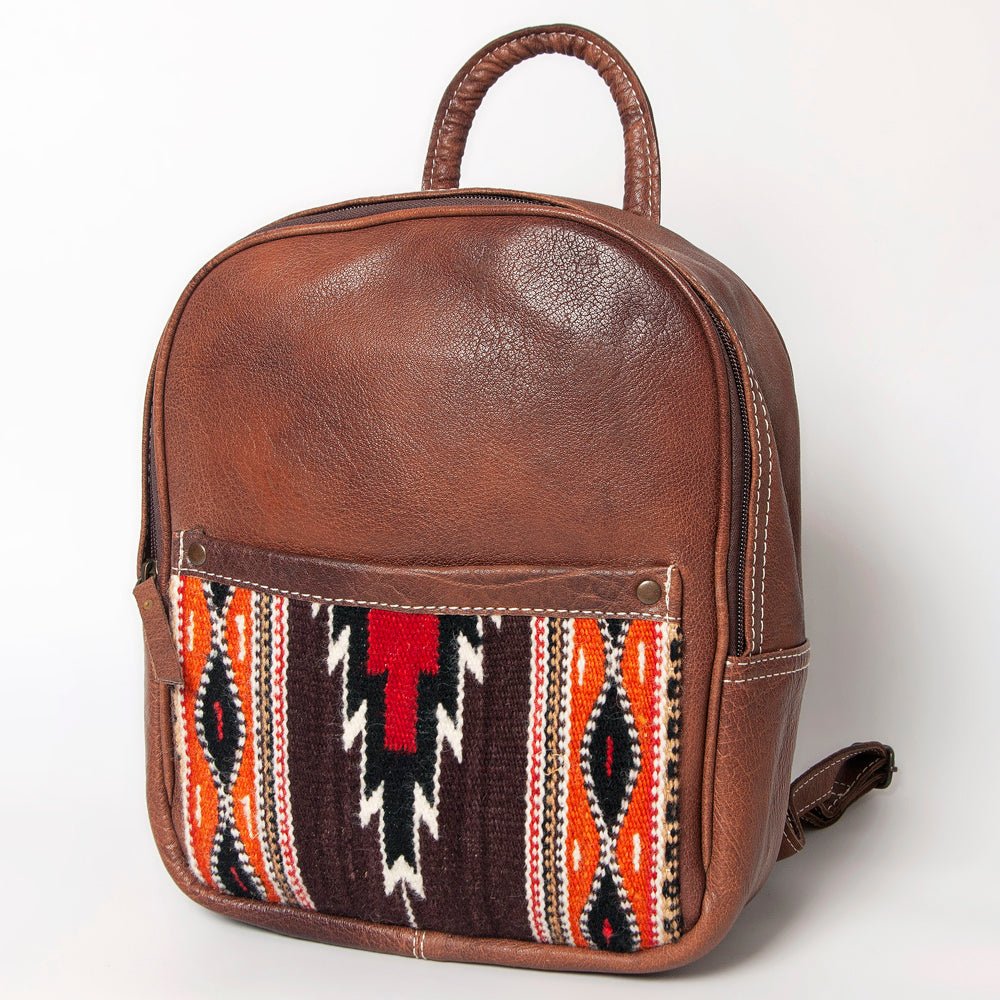 American Darling Backpack Saddle Blanket Genuine Leather