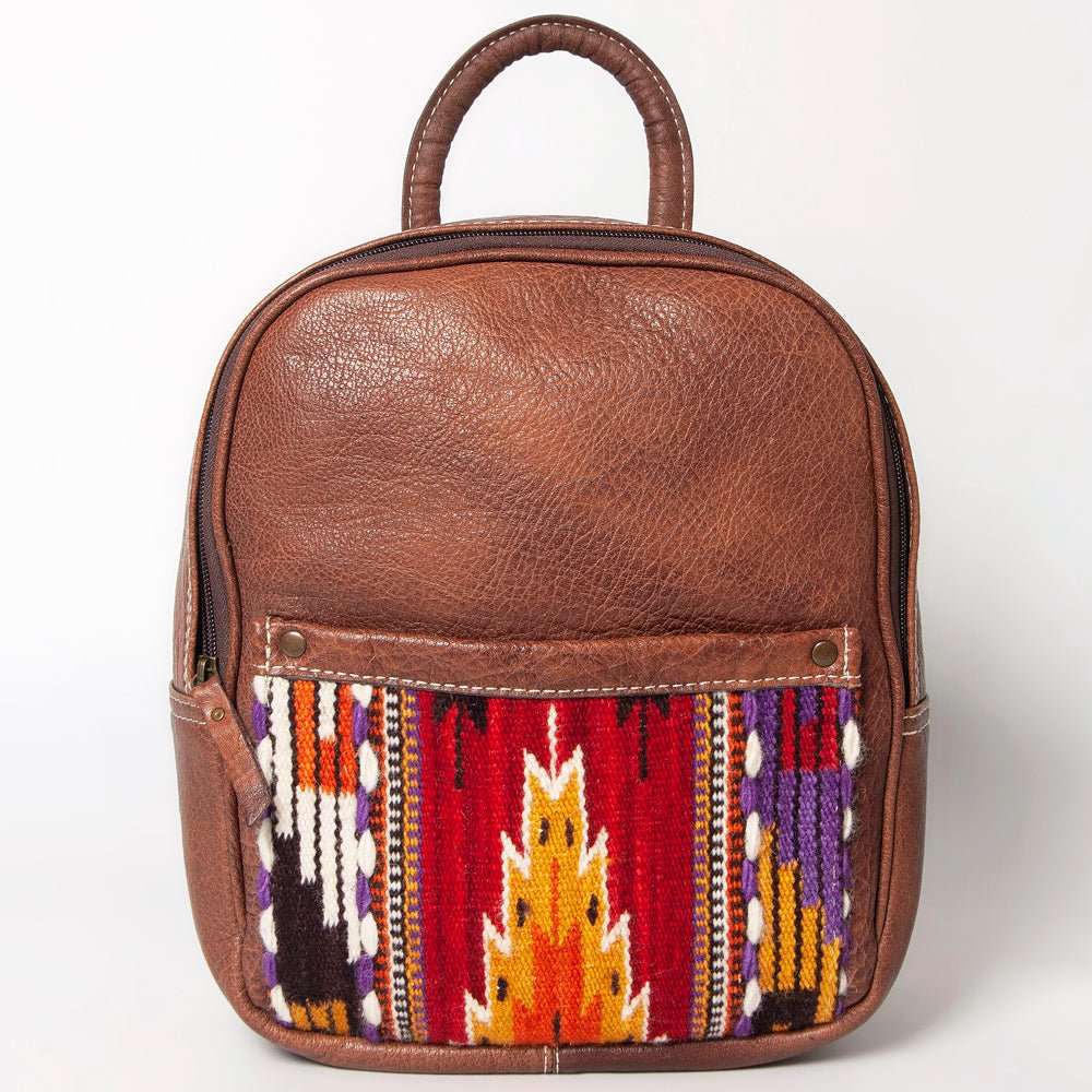 American Darling Backpack Saddle Blanket Genuine Leather