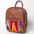American Darling Backpack Saddle Blanket Genuine Leather