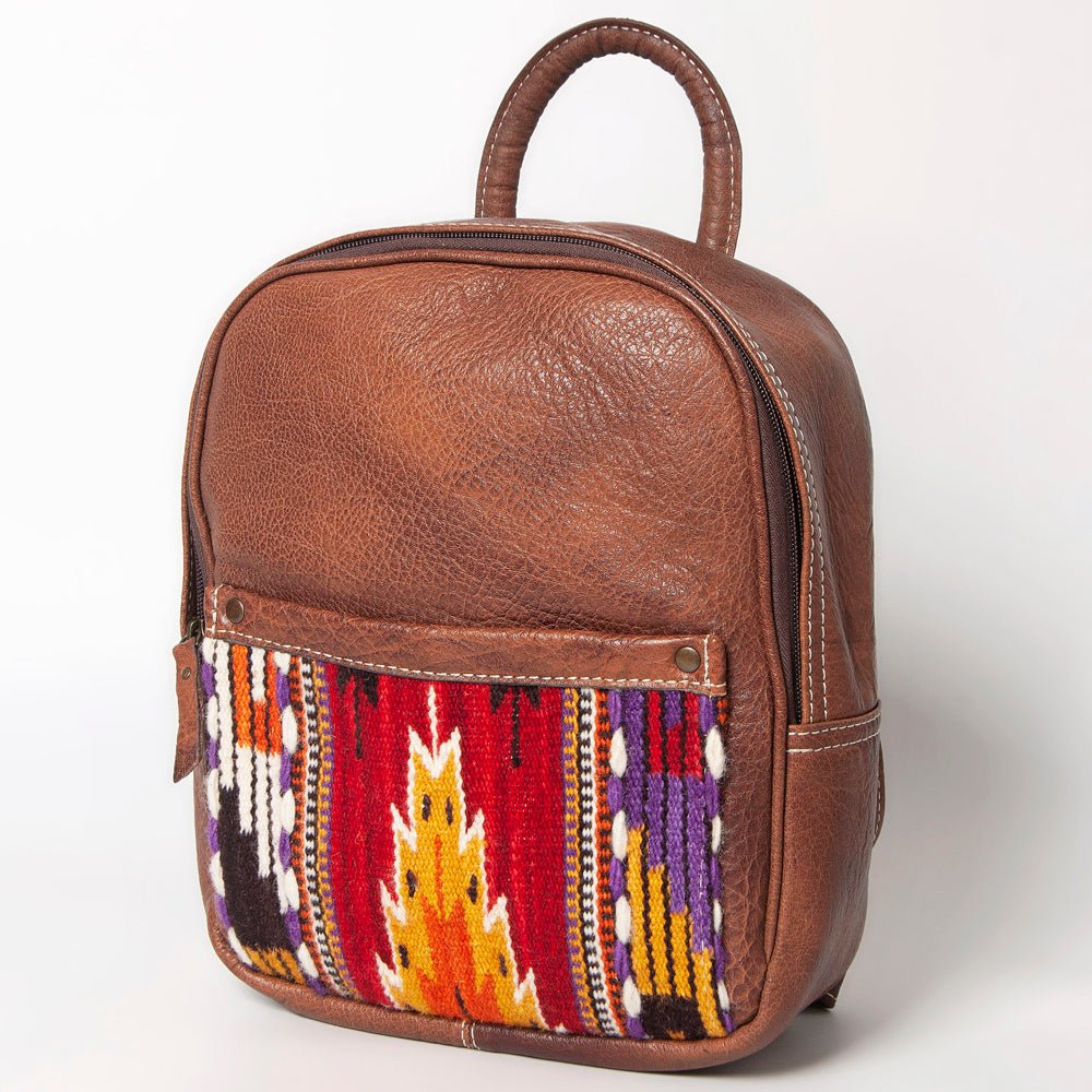 American Darling Backpack Saddle Blanket Genuine Leather