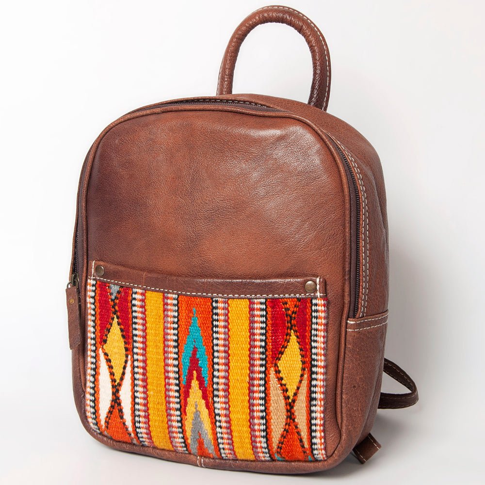 American Darling Backpack Saddle Blanket Genuine Leather