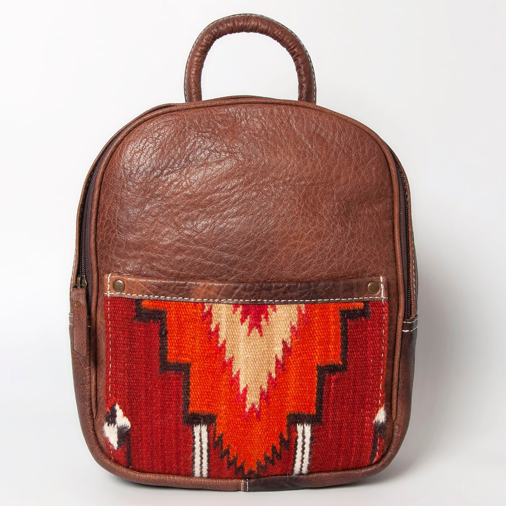 American Darling Backpack Saddle Blanket Genuine Leather