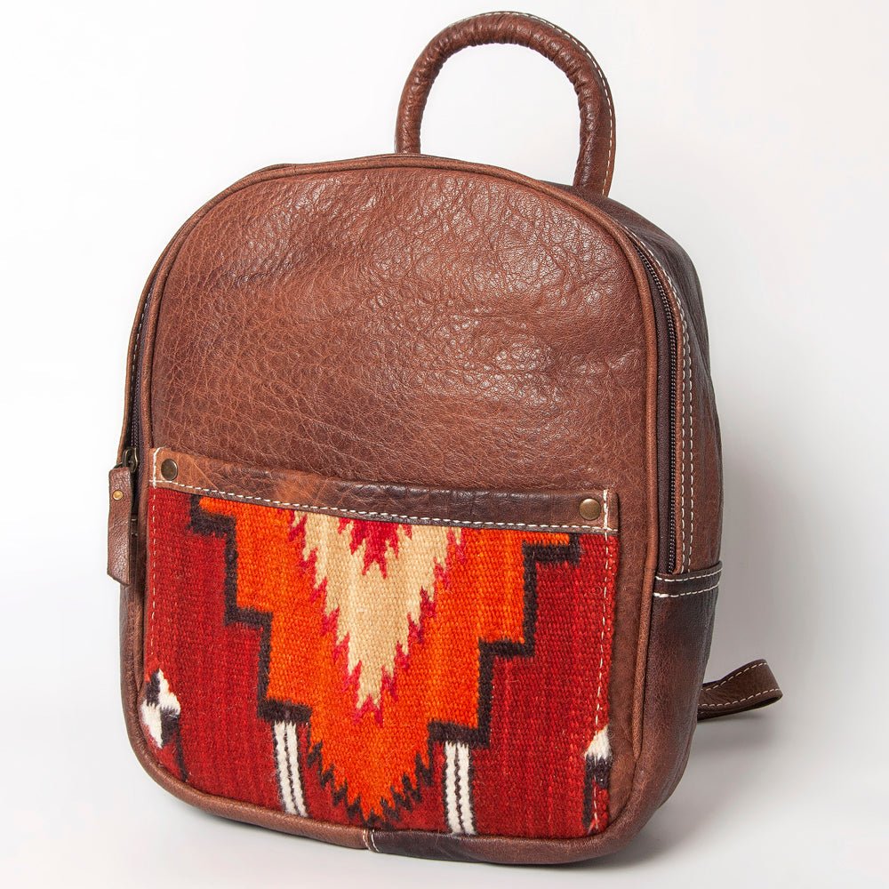 American Darling Backpack Saddle Blanket Genuine Leather