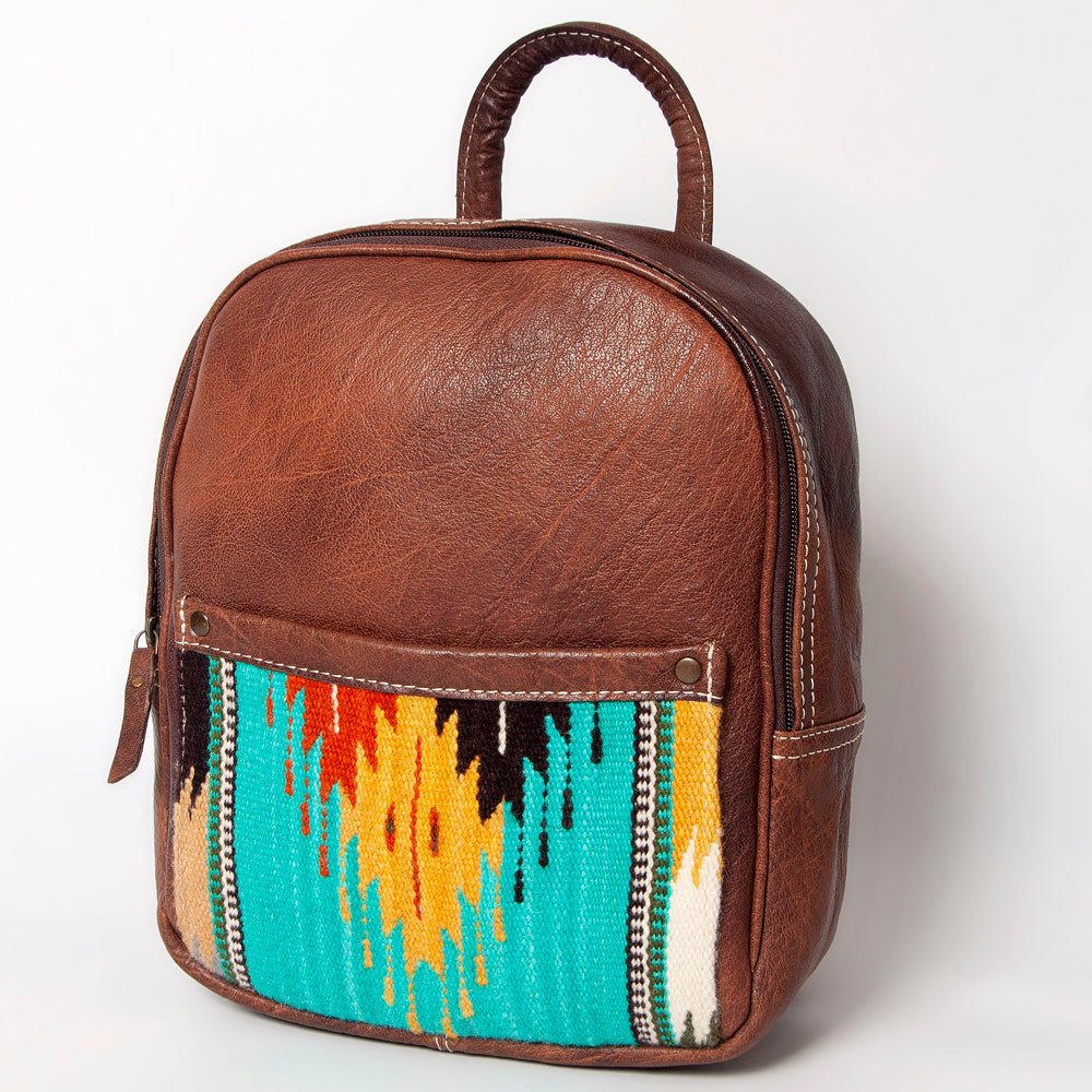 American Darling Backpack Saddle Blanket Genuine Leather