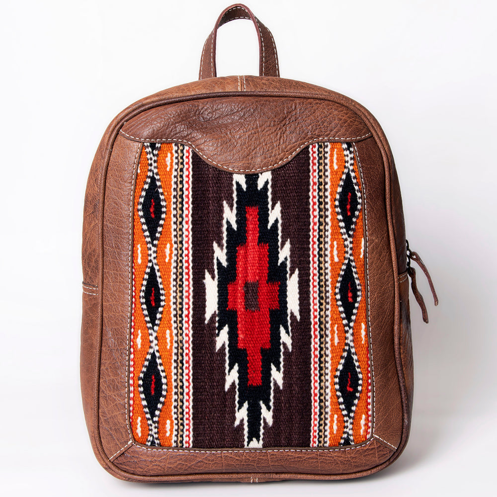 American Darling Backpack Saddle Blanket Genuine Leather