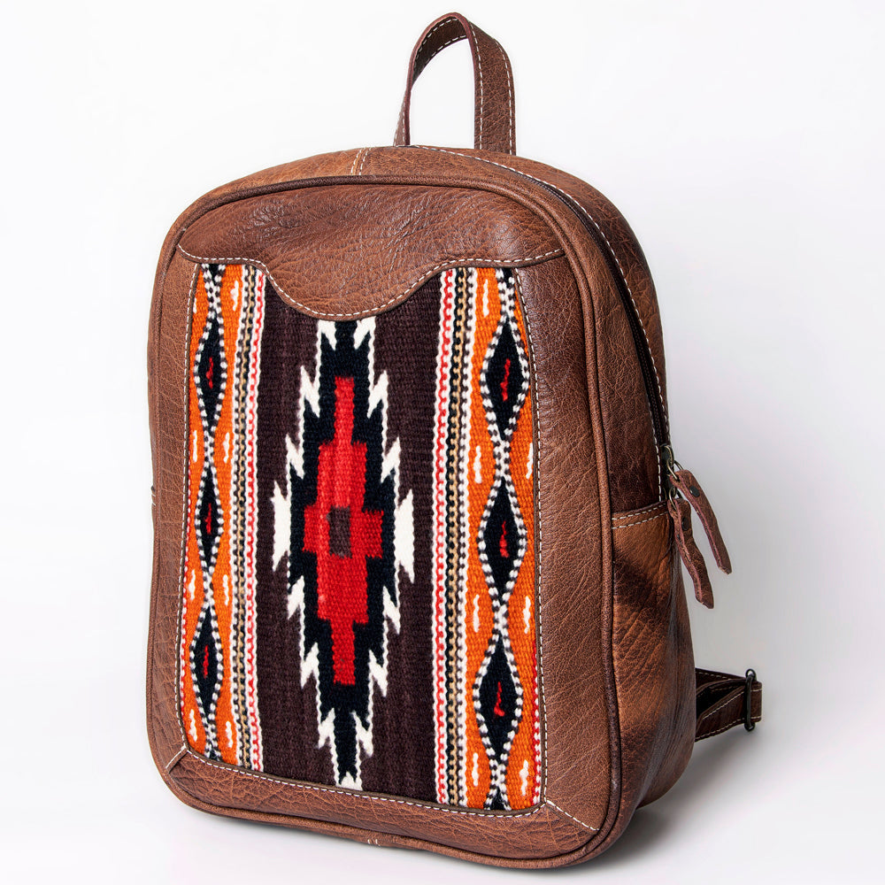 American Darling Backpack Saddle Blanket Genuine Leather