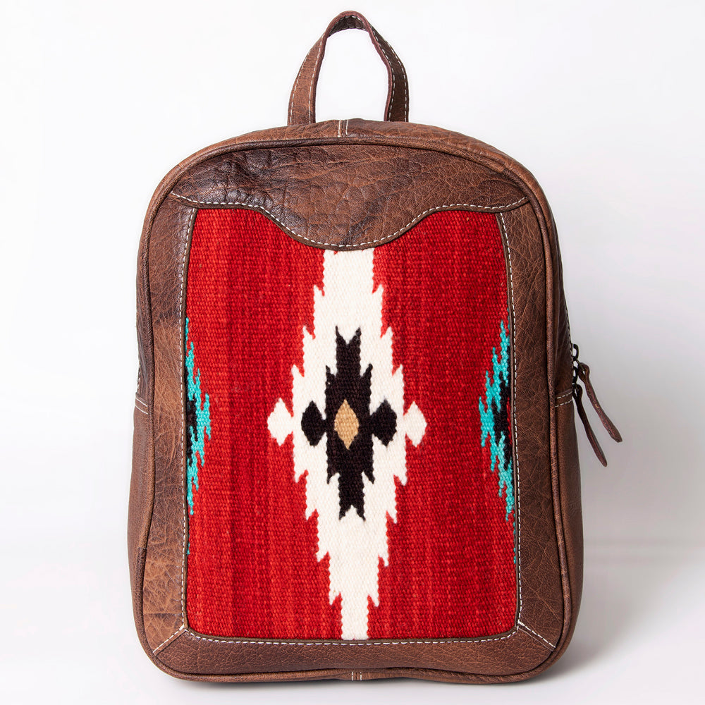 American Darling Backpack Saddle Blanket Genuine Leather