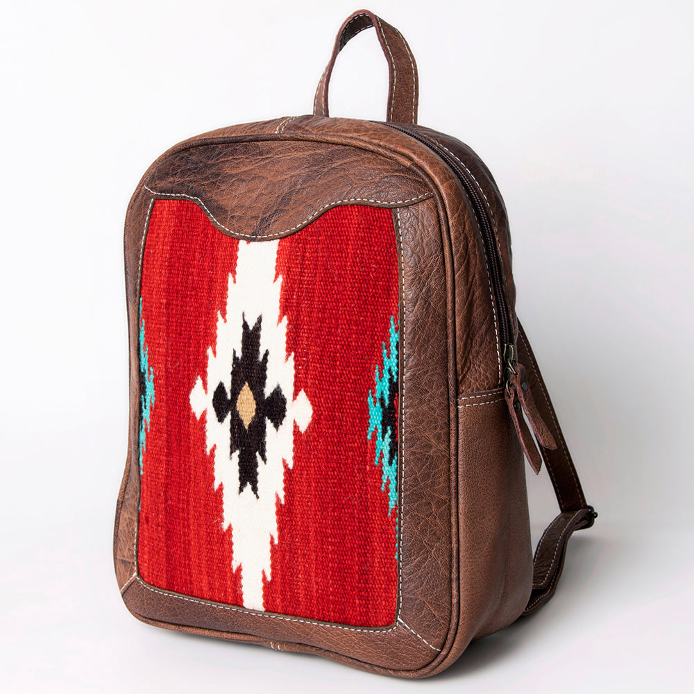 American Darling Backpack Saddle Blanket Genuine Leather
