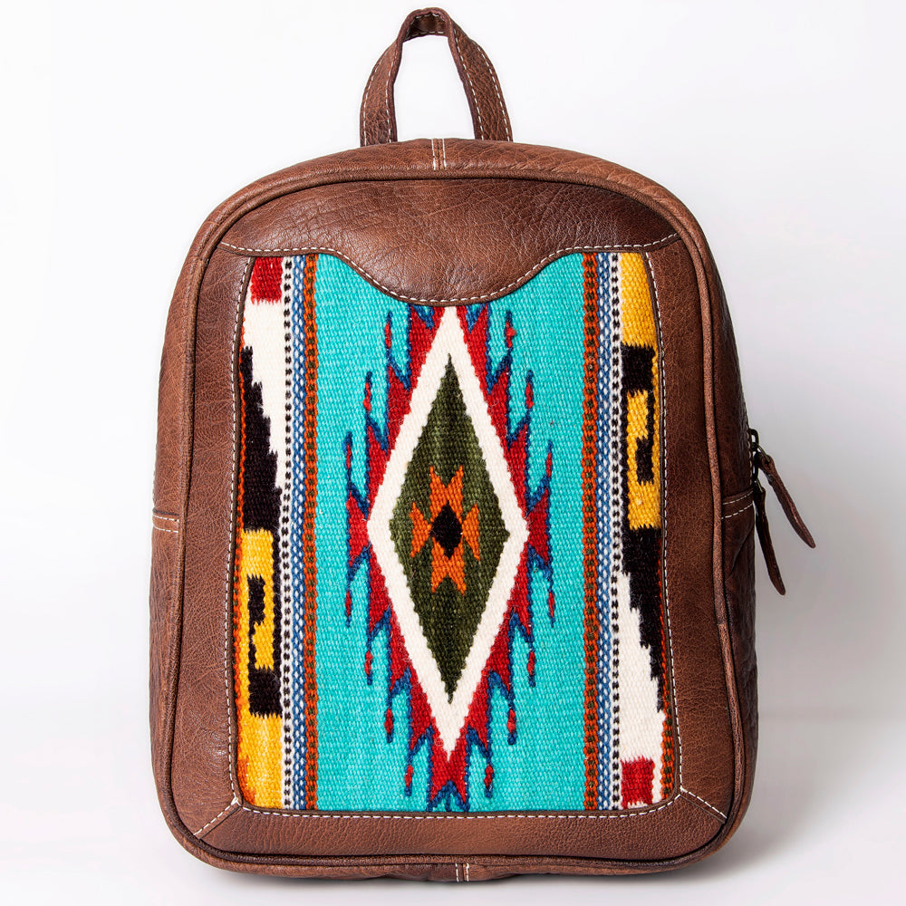 American Darling Backpack Saddle Blanket Genuine Leather