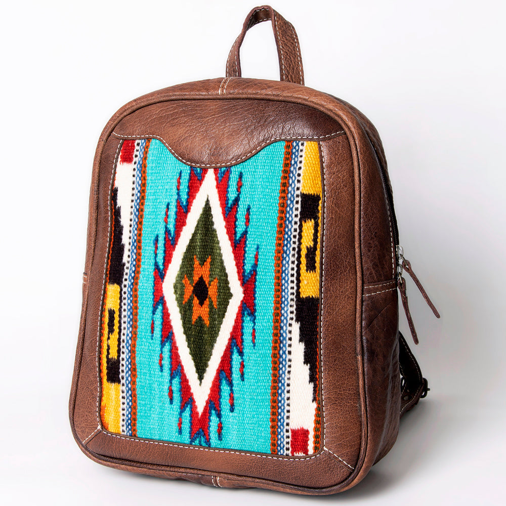 American Darling Backpack Saddle Blanket Genuine Leather