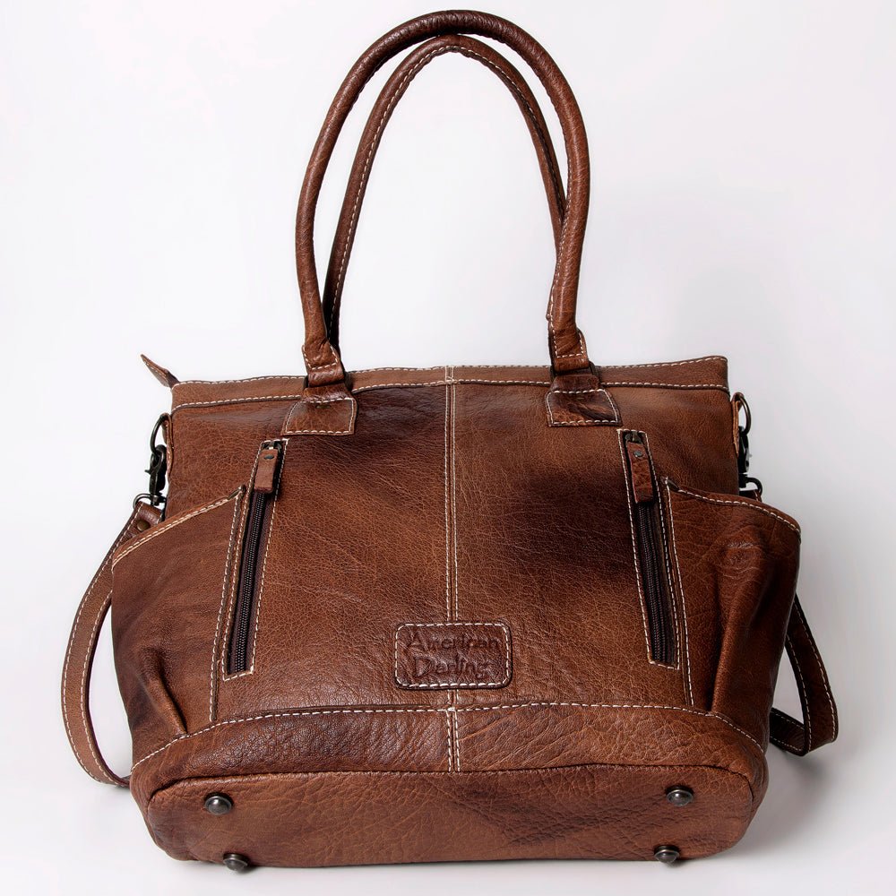 American Darling Tote Saddle Blanket Genuine Leather