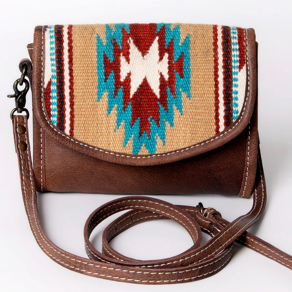 American Darling Messenger Saddle Blanket Genuine Leather