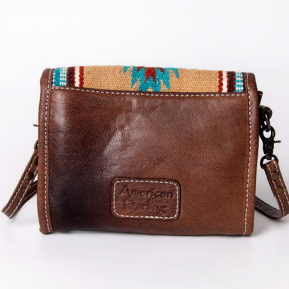 American Darling Messenger Saddle Blanket Genuine Leather