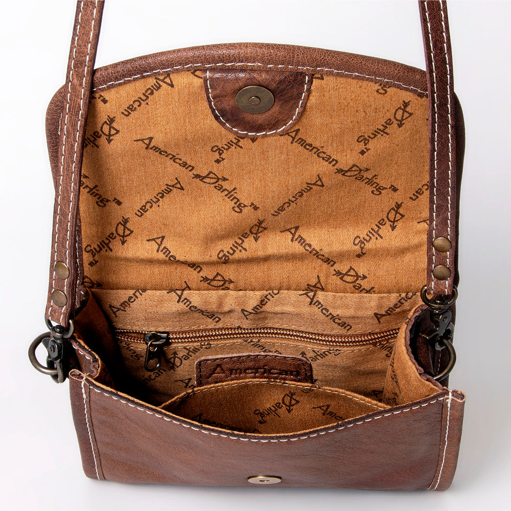 American Darling Messenger Saddle Blanket Genuine Leather