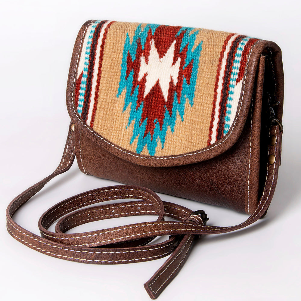 American Darling Messenger Saddle Blanket Genuine Leather