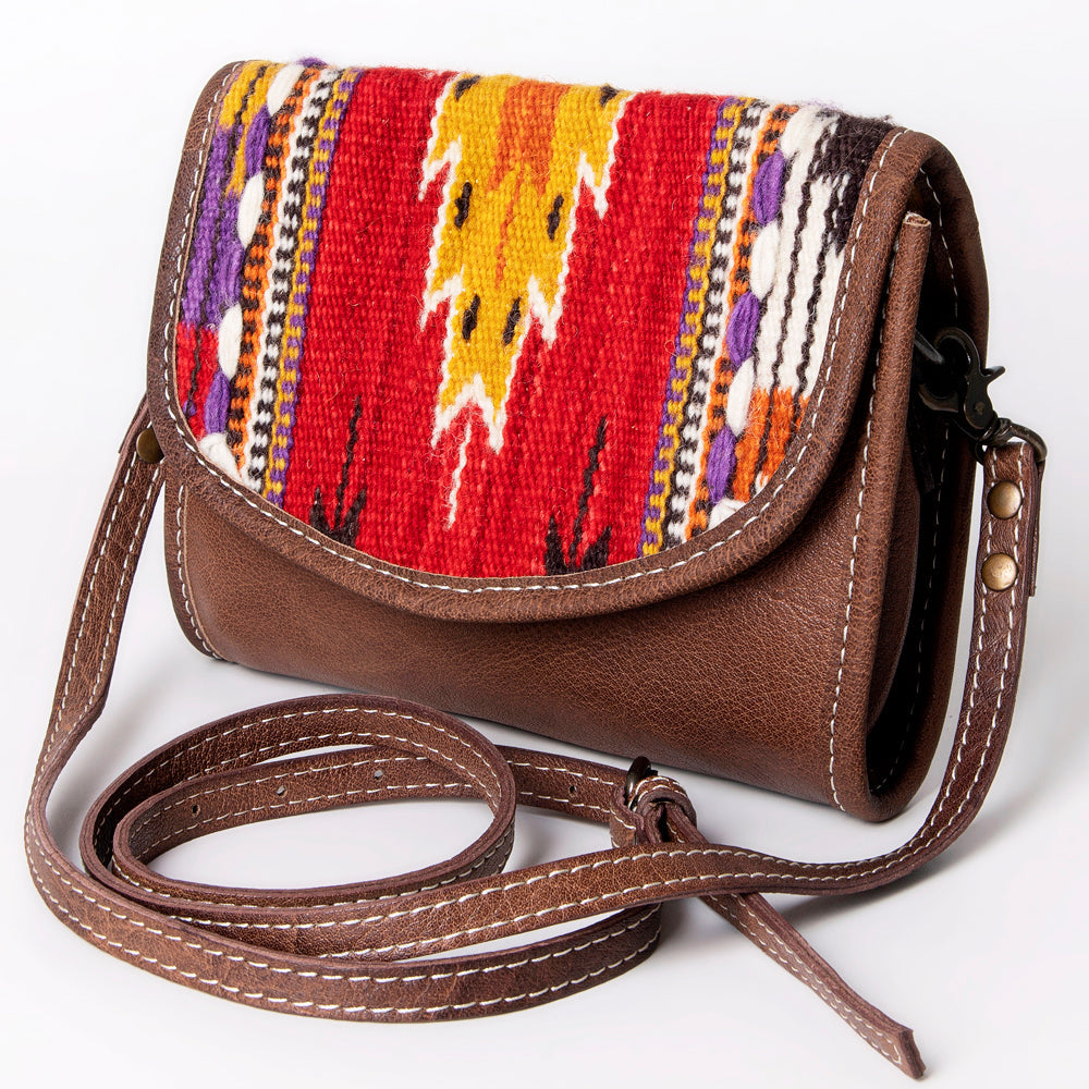 American Darling Messenger Saddle Blanket Genuine Leather