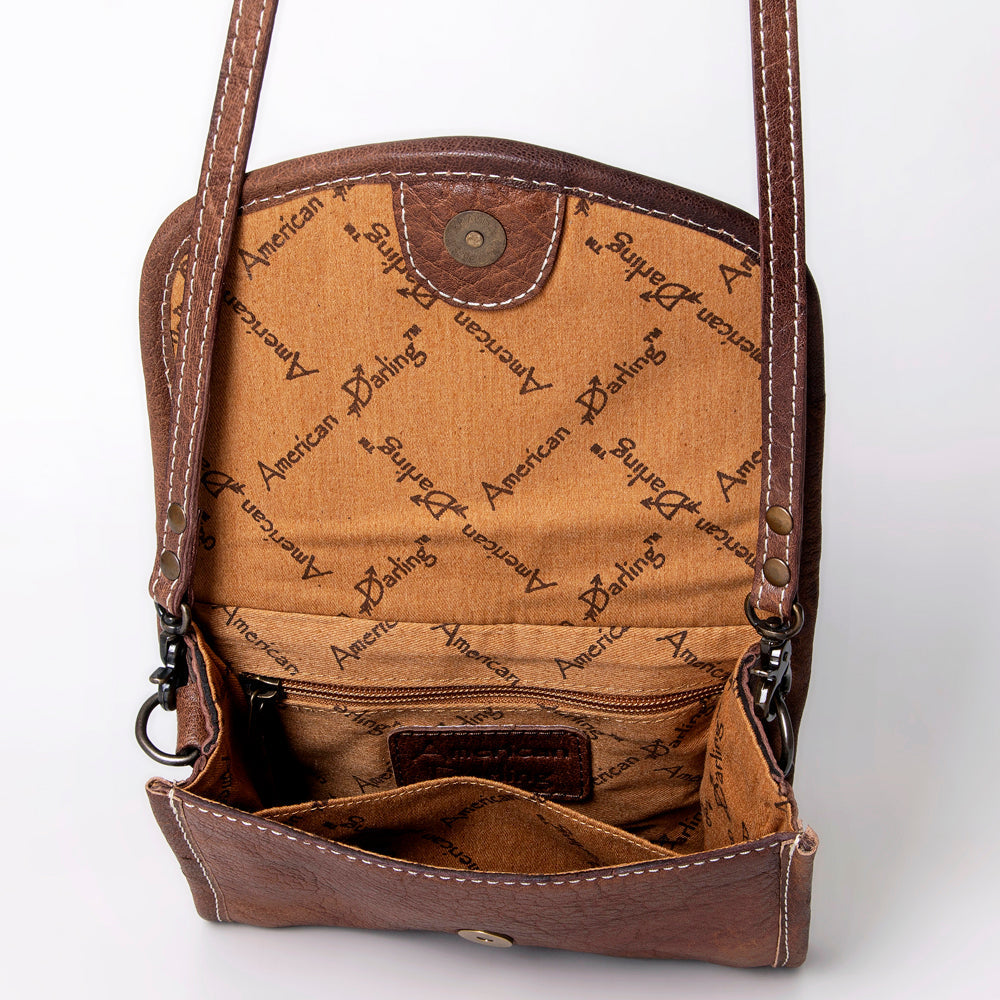 American Darling Messenger Saddle Blanket Genuine Leather