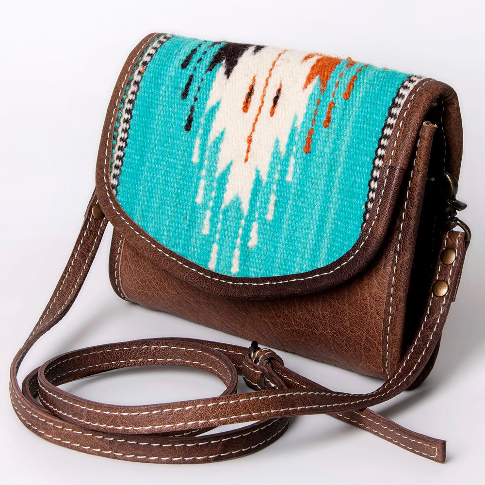 American Darling Messenger Saddle Blanket Genuine Leather