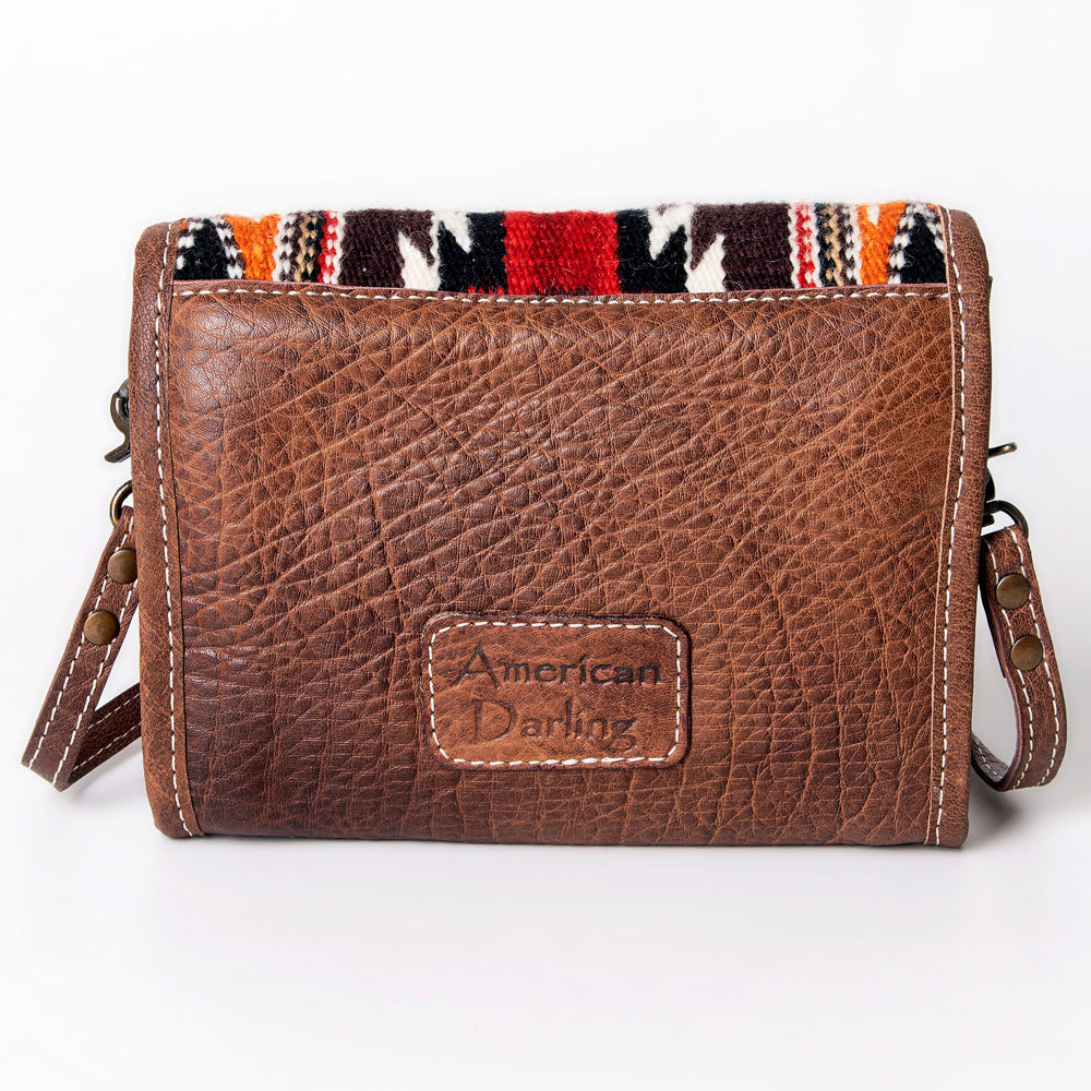 American Darling Messenger Saddle Blanket Genuine Leather