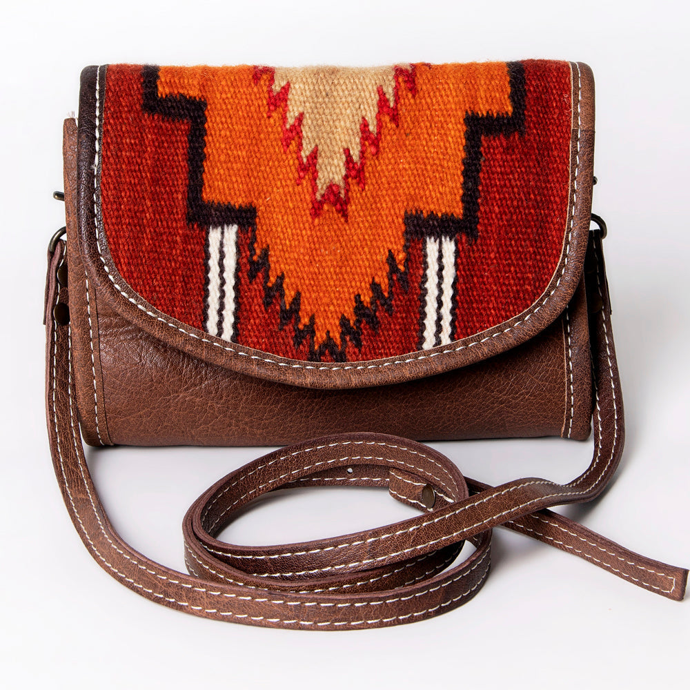 American Darling Messenger Saddle Blanket Genuine Leather