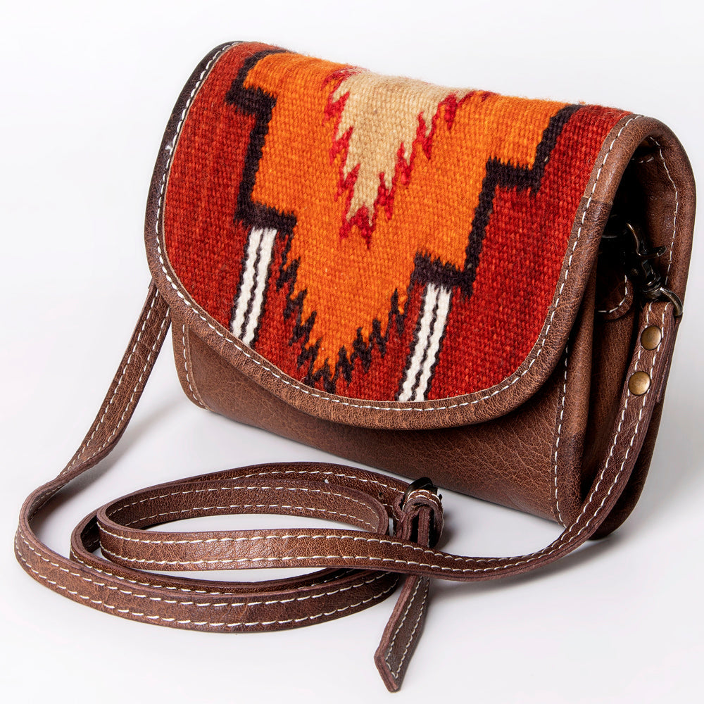 American Darling Messenger Saddle Blanket Genuine Leather