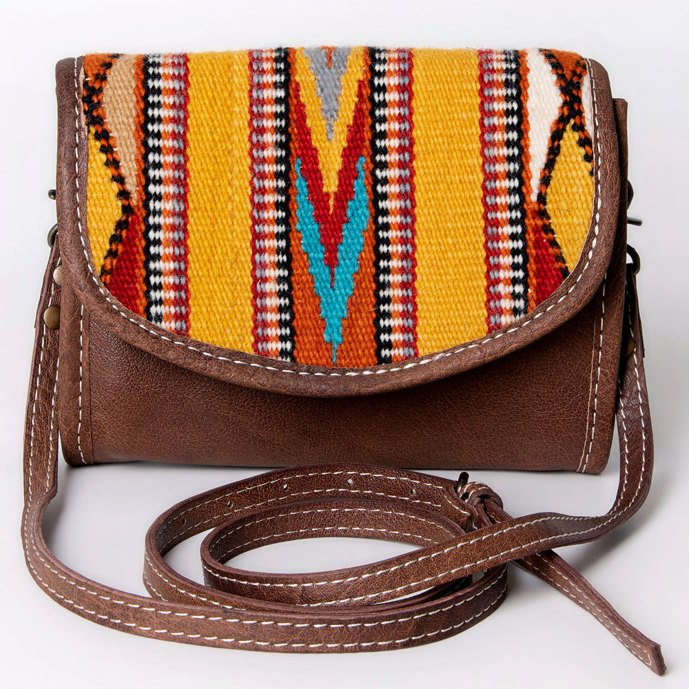 American Darling Messenger Saddle Blanket Genuine Leather