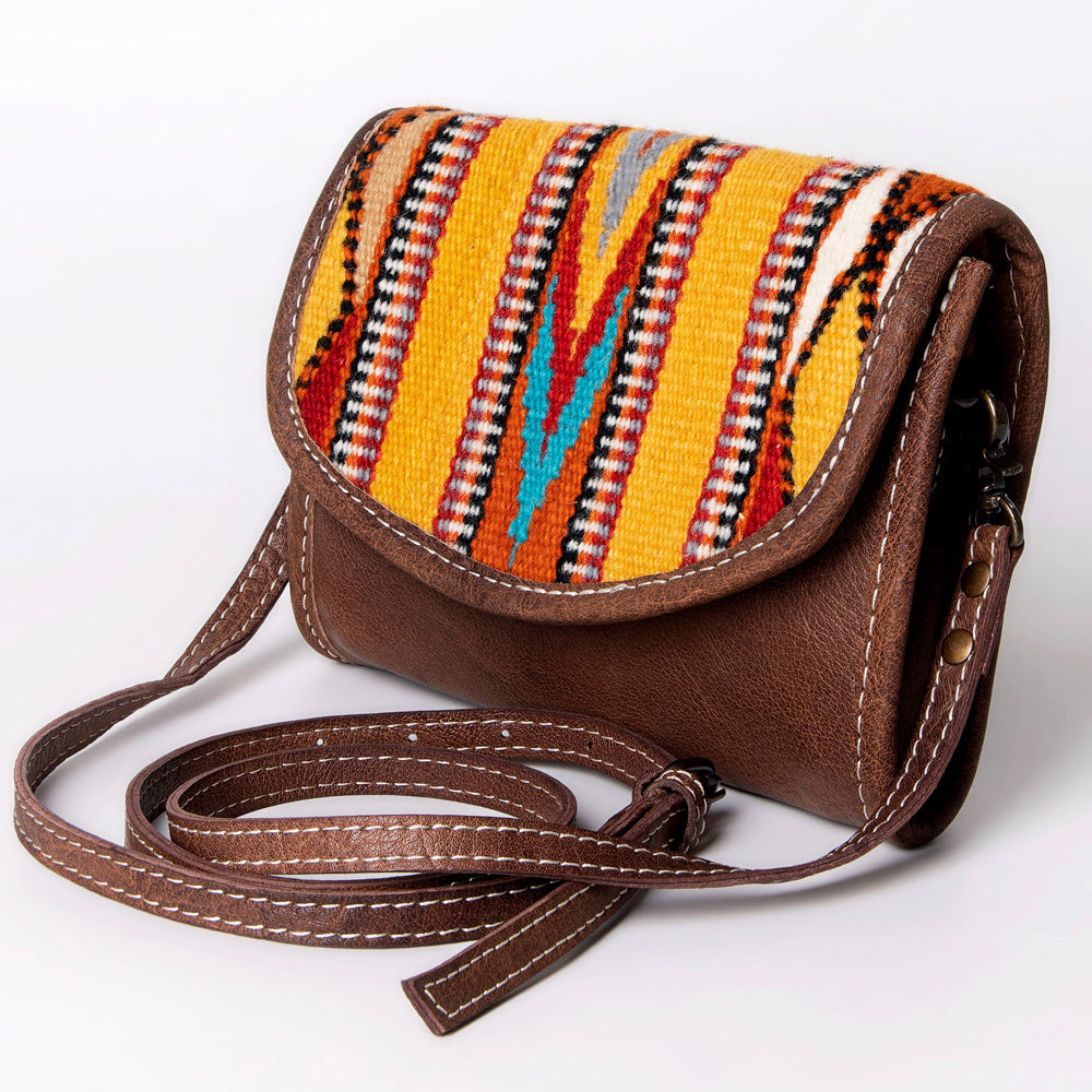 American Darling Messenger Saddle Blanket Genuine Leather