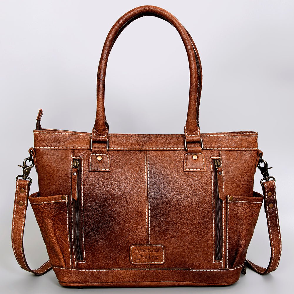 American Darling Tote Saddle Blanket Genuine Leather