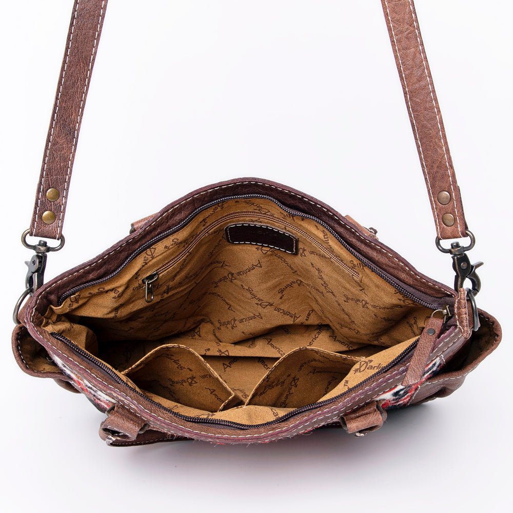 American Darling Tote Saddle Blanket Genuine Leather