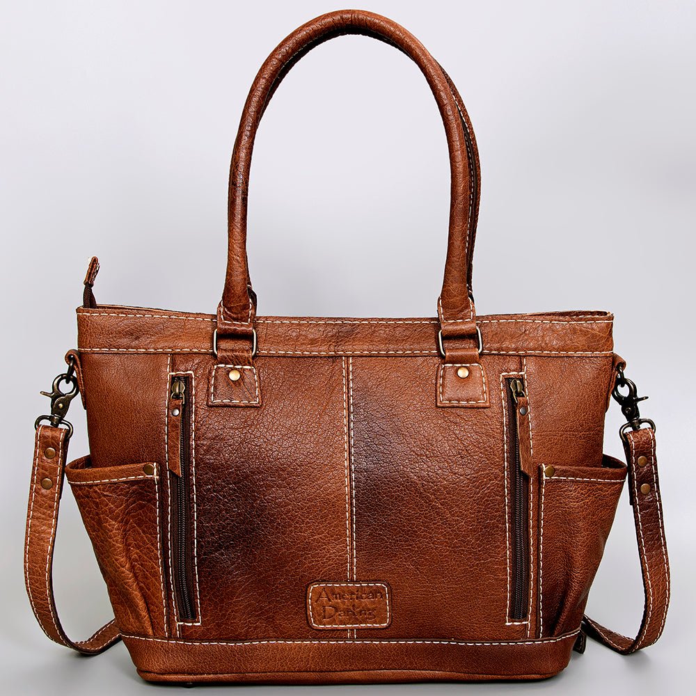 American Darling Tote Saddle Blanket Genuine Leather