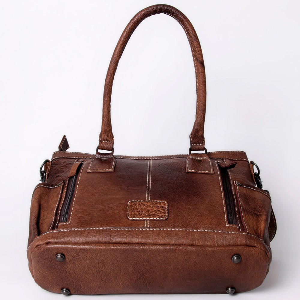 American Darling Tote Saddle Blanket Genuine Leather