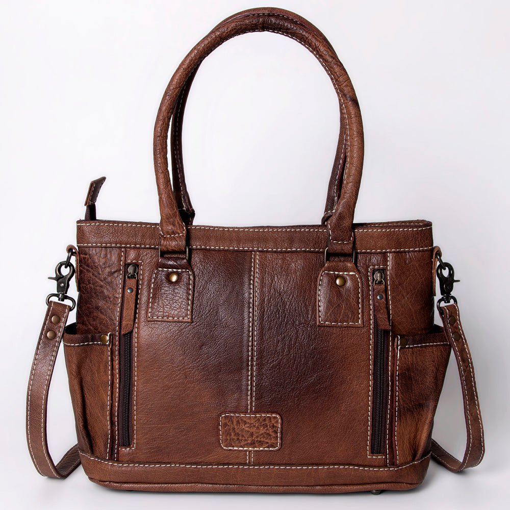 American Darling Tote Saddle Blanket Genuine Leather