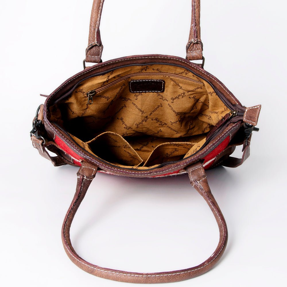American Darling Tote Saddle Blanket Genuine Leather