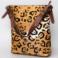 American Darling Hair-On Genuine Leather Hobo Bag