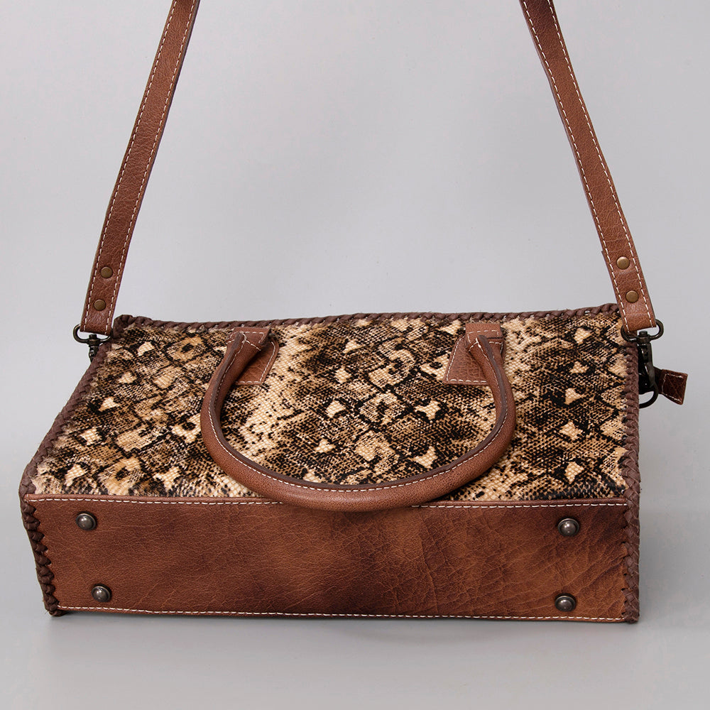American Darling Hair-On Genuine Leather Tote