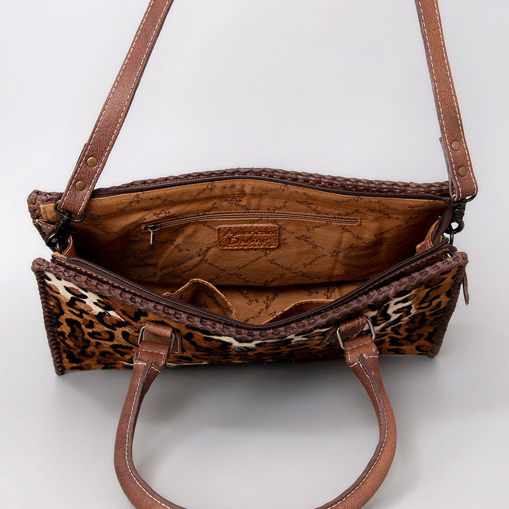 American Darling Hair-On Genuine Leather Tote