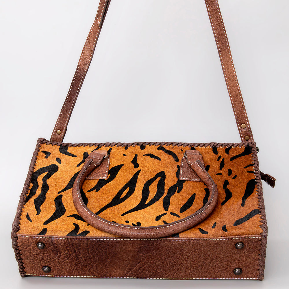 American Darling Hair-On Genuine Leather Tote