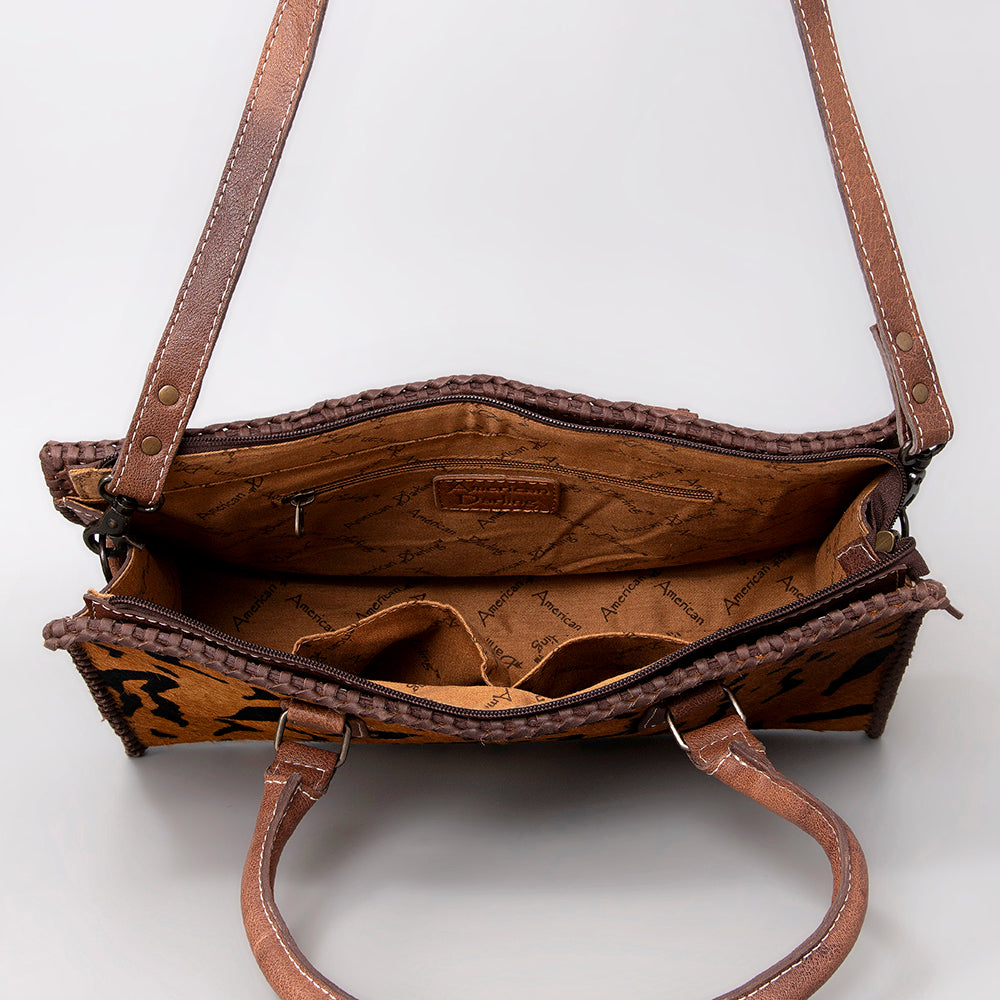 American Darling Hair-On Genuine Leather Tote